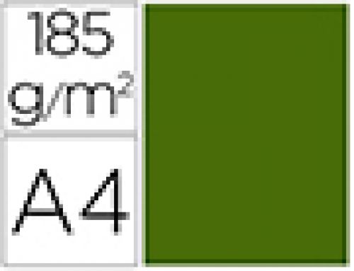 Cartolina guarro 50x65 cm 185 gr verde safari , Guarro , 79854 , 3148950120199